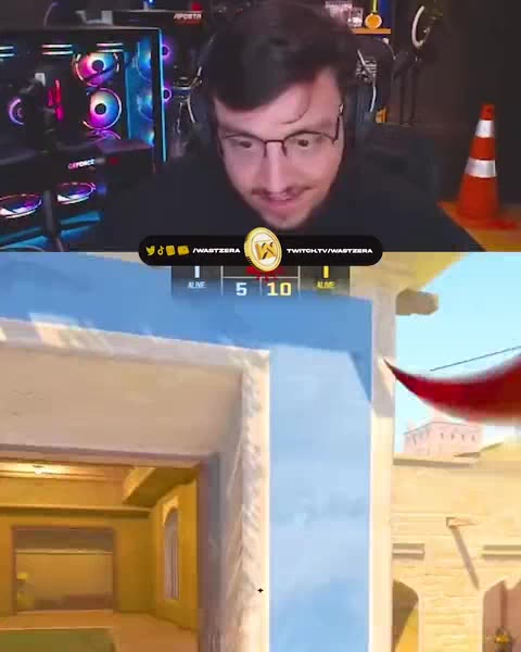 Wastzera numa jogada no CS2